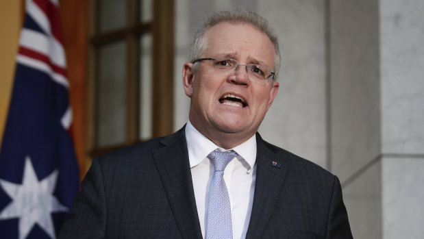 Prime Minister Scott Morrison has unveiled a "disaster payment" for people who have to self-isolate without sick leave.