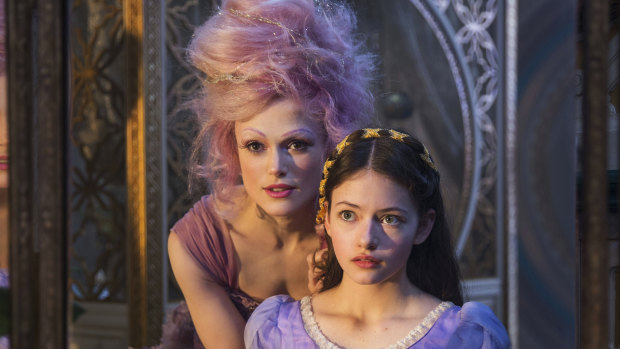 Knightley with Mackenzie Foy in The Nutcracker and the Four Realms.