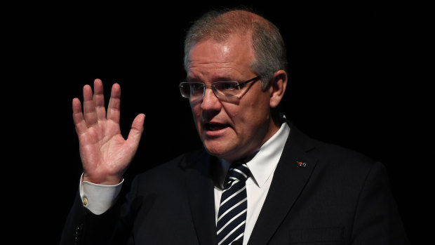 Prime Minister Scott Morrison is preparing a policy on migrant arrivals.