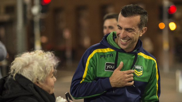 Matt Cecchin will referee his 300th NRL game this weekend.