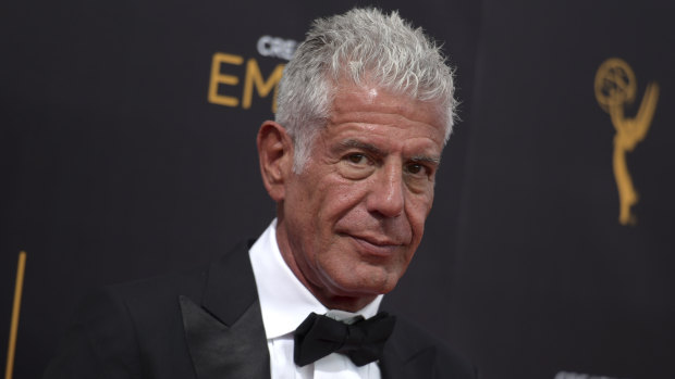 Anthony Bourdain, who died in June, was honoured in the ceremony's "In Memoriam" segment. 