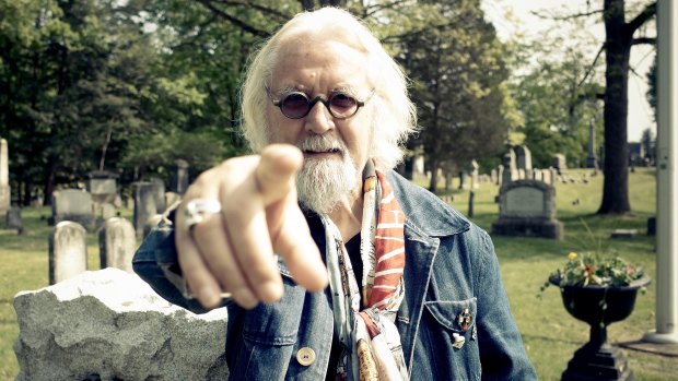 Billy Connolly traces 1000 years of Scottish history in the United States in Billy Connolly's Great American Trail.