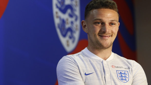 Rising star: England's Kieran Trippier has been a revelation at the 2018 World Cup.