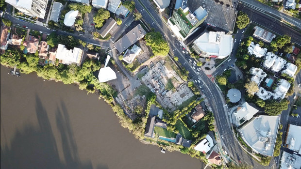 The site at Toowong could be a public park if purchased by the council or the state, the Greens say.