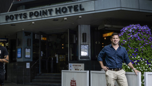 John Duncan owner of Potts Point Hotel says Kings Cross has been the “forgotten island” of Sydney.
