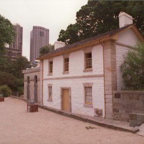 Cadman’s Cottage at Circular Quay, the last surviving visible link to early Sydney Cove.