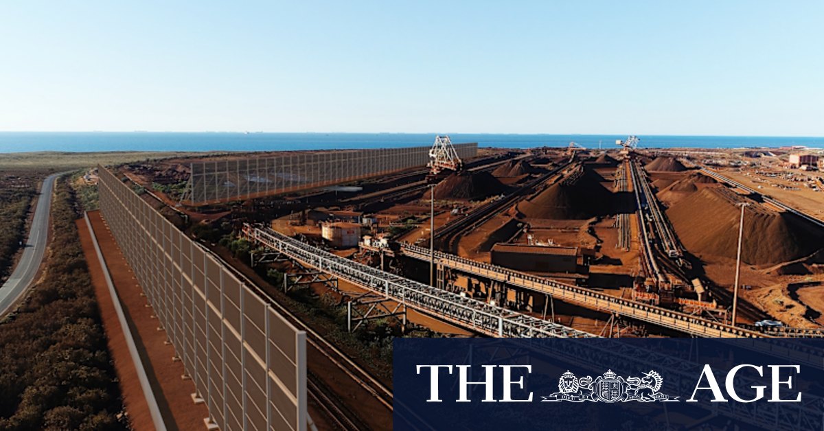 BHP to erect giant $130 million dust fences to shield Port Hedland - Vimarsana News