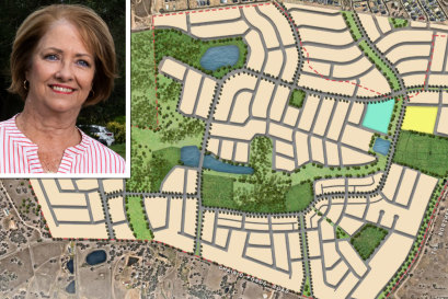 Karen McKeown voted to progress a proposal to rezone an area south of Glenmore Park to public exhibition, increasing the likelihood of 2300 new dwellings.