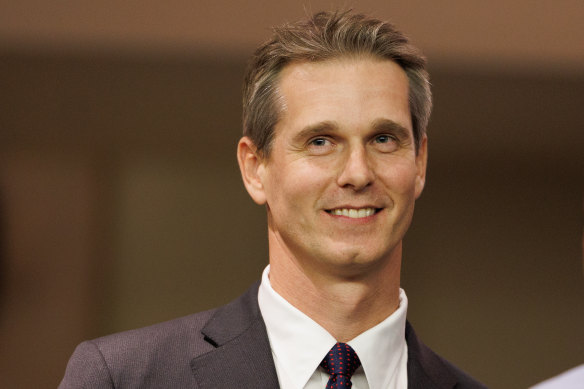 Parramatta MP Andrew Charlton was spotted in Ramallah, in the West Bank, last week.