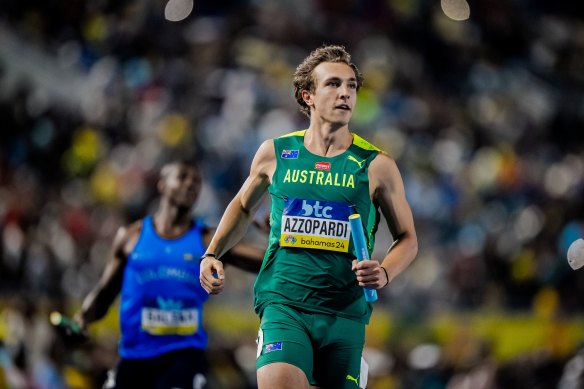 Josh Azzopardi anchors Australia’s run into Paris Games qualification.