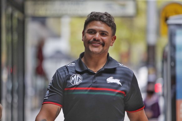 South Sydney fullback Latrell Mitchell.