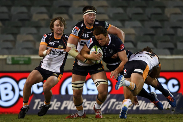 The Brumbies are two-from-two this Super Rugby season but crowds are out an all-time low.