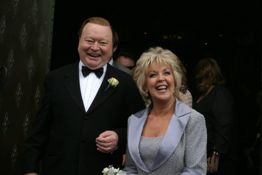 Bert and Patti Newton at the 2006 wedding of their daughter Lauren.