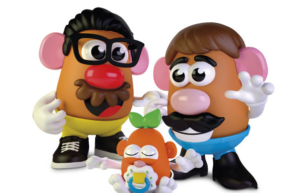 Mr. Potato Head is no longer a mister. Hasbro, the company that makes the potato-shaped plastic toy, is giving the spud a gender neutral new name: Potato Head. The change will appear on boxes this year. 