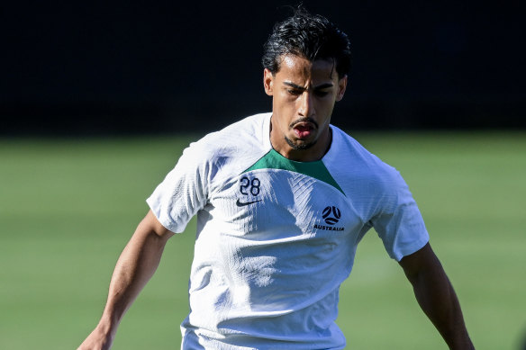 Daniel Arzani earned a Socceroos recall in October - but coach Tony Popovic has delivered a brutal appraisal of his performances in training.