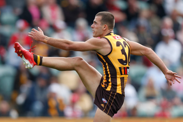 Finn Maginness has found his niche at Hawthorn.