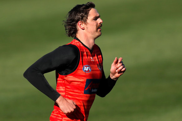 The wait continues: Essendon's Joe Daniher bides his time.