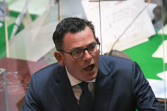 Victorian Premier Daniel Andrews has declined to say how many times he visited the Fox family in recent months.