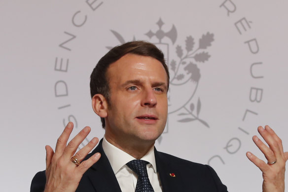 French President Emmanuel Macron