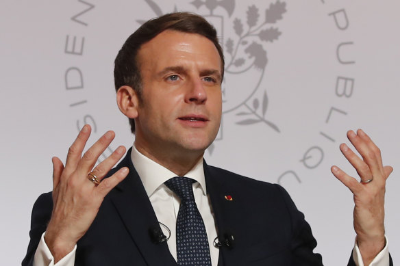 French President Emmanuel Macron