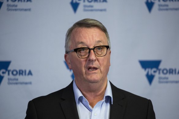 Victorian Health Minister Martin Foley.