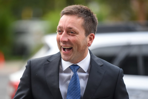 Matthew Guy led the Liberals to a crushing defeat at the last election but he has been tipped for a return to the top job.