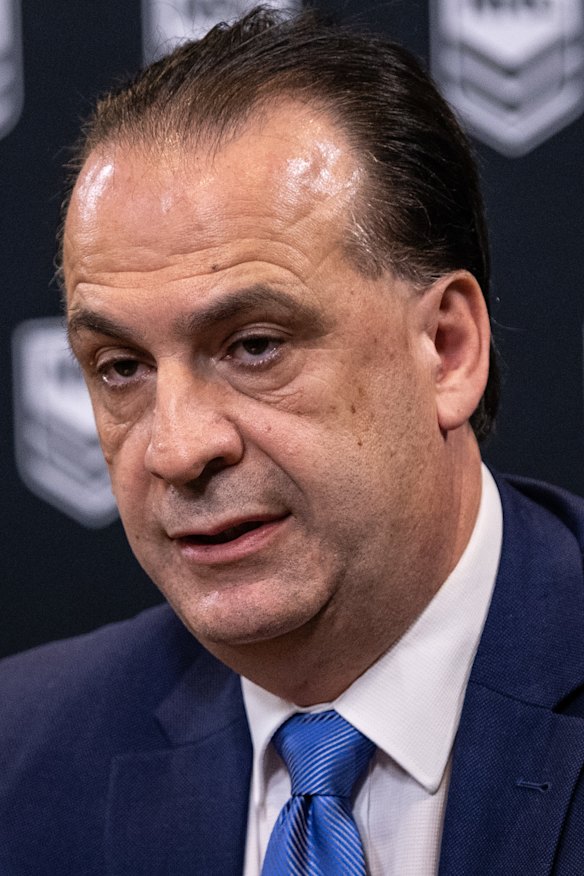 ARL Commission chairman Peter V'landys.