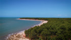 Tiwi islands, north of Darwin, and haunt of the Crocodile Man and Rainbow Serpent. 
