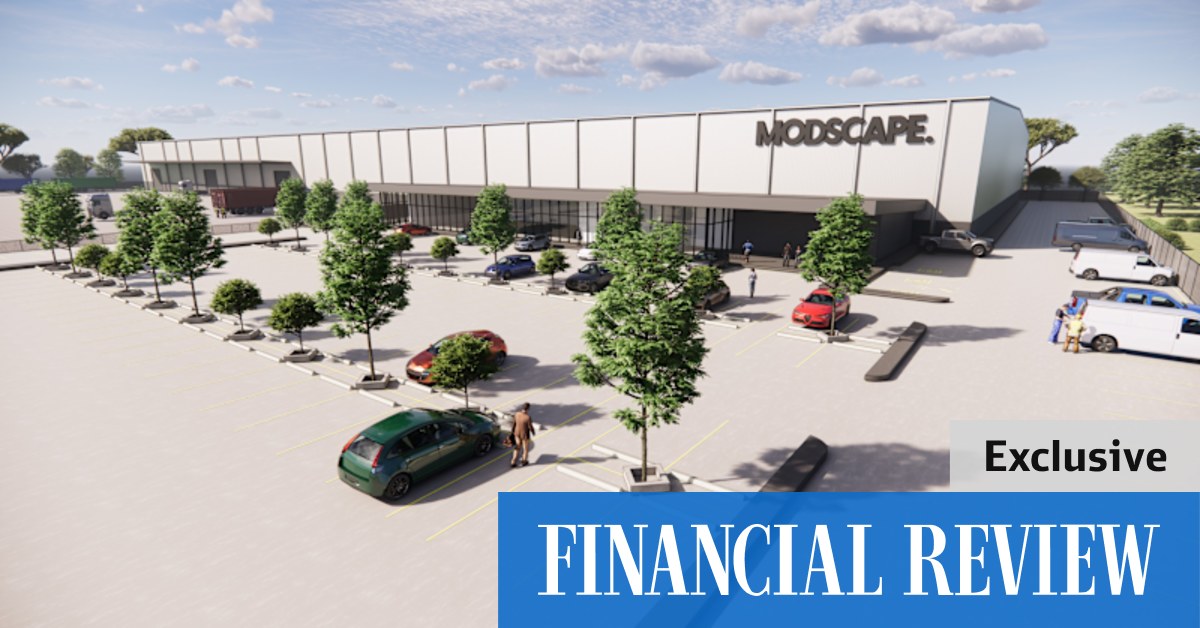 Modscape's 20,000sqm site to drive prefab building expansion - Vimarsana News