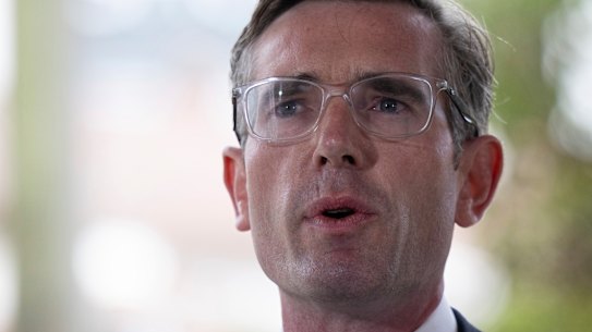 NSW Premier Dominic Perrottet. 