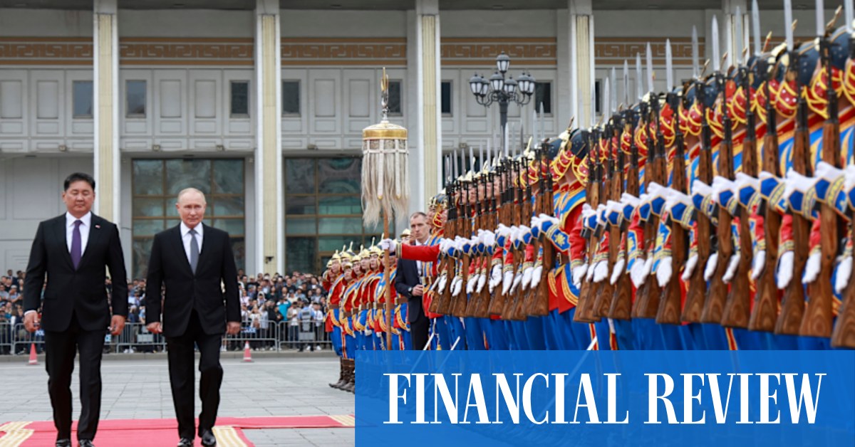 afr.com - Jessica Sier - Rio Tinto finds its mega-mine stuck between two Mongolian strongmen