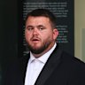 Brayden Alan Wilson-Knight leaving the Brisbane Supreme Court last month.