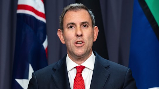 Treasurer Jim Chalmers.