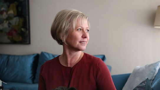 Genevieve Schuster, 50, believes there needs to be clearer messaging from the government about the vaccine strategy.