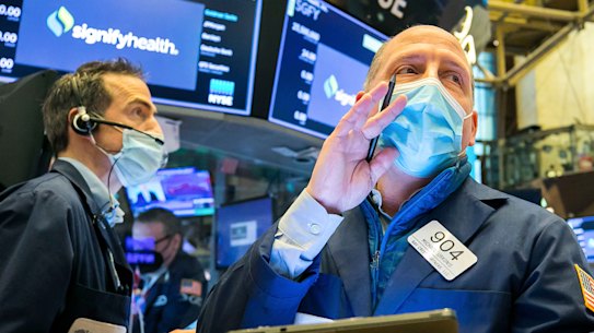 The New York Stock Exchange.