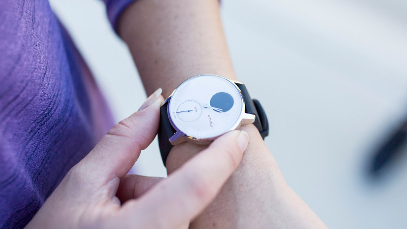 Nokia steel hotsell hr white