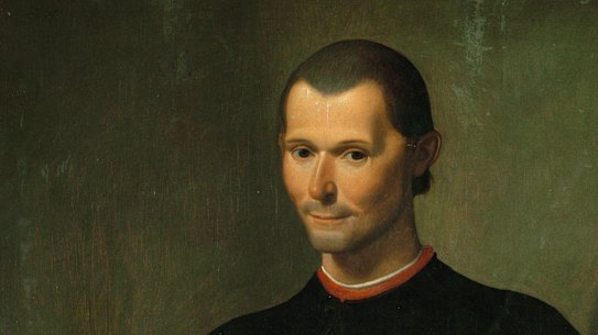 Florentine statesman Niccolo Machiavelli: big during The Renaissance.
