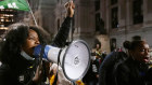 Demonstrators in Philadelphia, Pennsylvania, march to demand that every vote be counted.