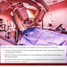 Composite artwork for Angus Thomson story on interventional radiology at Westmead Hospital. Text is an excerpt of a letter from Eastwood GP Fiona Dennison to Health Minister Ryan Park. 