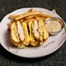 Central's fish burger.