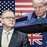 Anthony Albanese, Donald Trump and AUKUS.