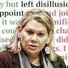 Dorinda Cox was highly critical Labor in her application to join the Greens.