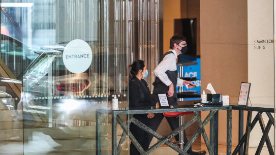 The Andrews government will need to recoup accommodation fees from over 16,000 returned Australians.