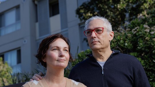 Eastwood apartment owners Caroline and Graeme Edwards 