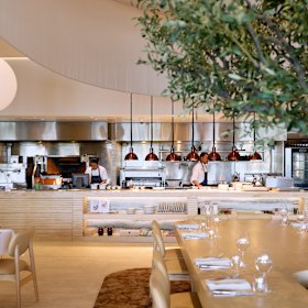 Black Hide’s fitout is light and bright, and very different to the old restaurant at The Treasury.