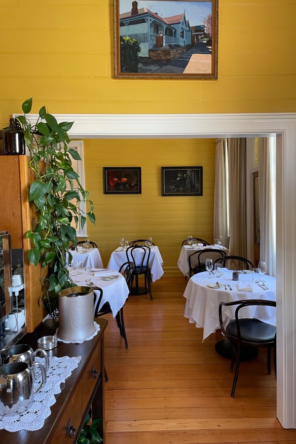 The heritage dining room. 