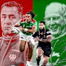 Shane Flanagan, Keaon Koloamatangi, Payne Haas, Wayne Bennett.