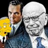 Rupert Murdoch; Patrick Brammall; The Simpsons