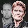 Matt Canavan and Pauline Hanson.