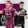 Top four race: Reece Walsh and Nathan Cleary.